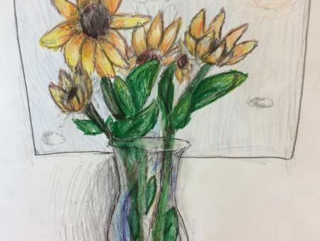Milo Schott Colored Pencil 5th Grade Teacher: Scarlet Lammers Highland Elementary