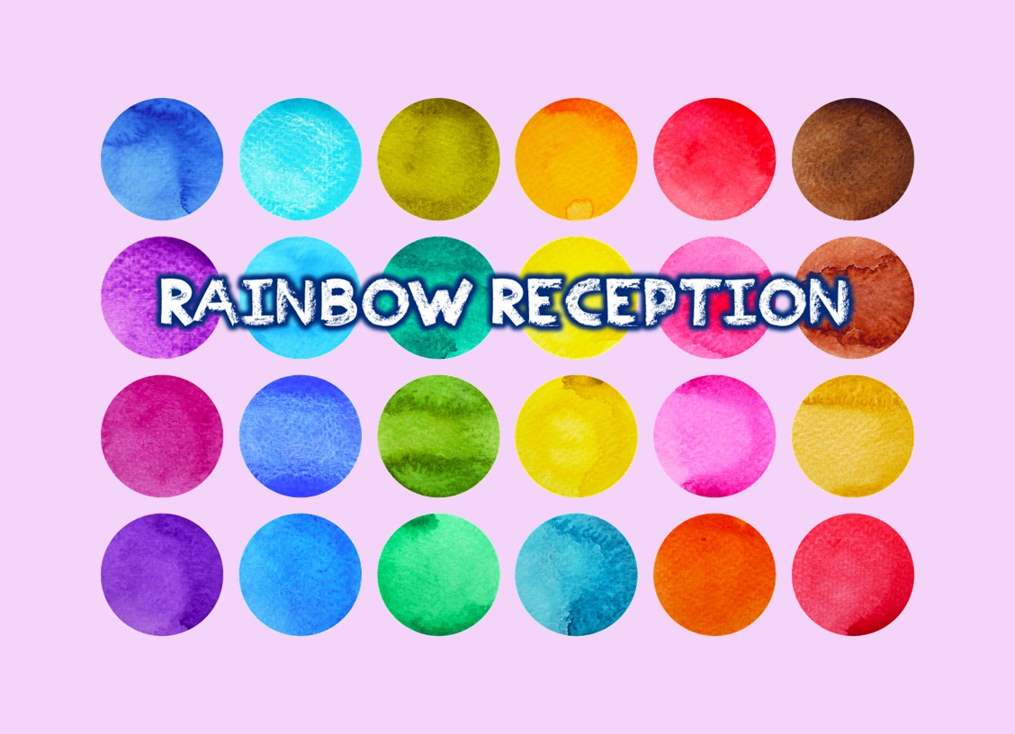 Rainbow Reception (colorful dots)