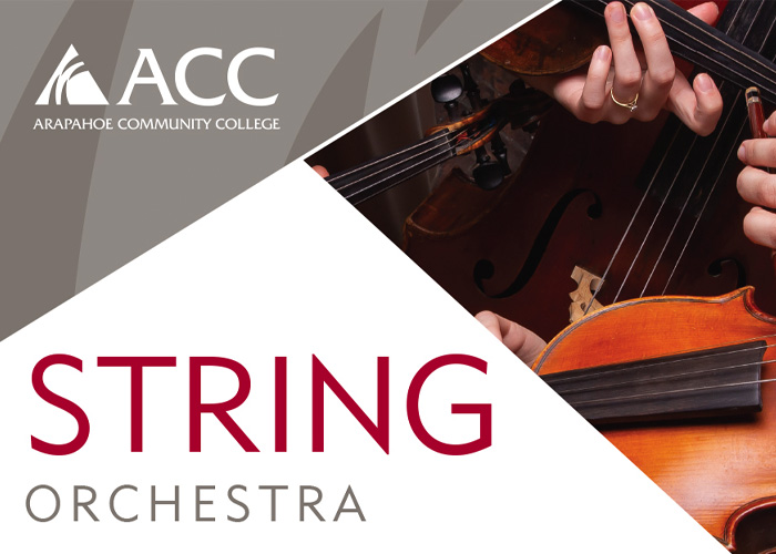 ACC String Orchestra - hands on a violin and a cello