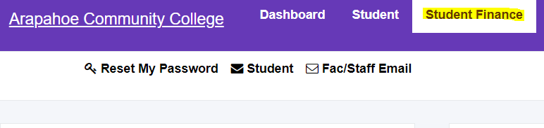 Student Finance location