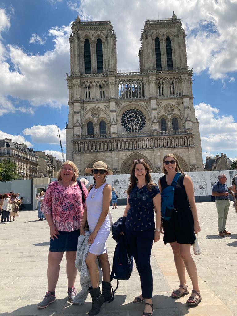 ACC faculty and staff on Criminal Justice Study Abroad tour.