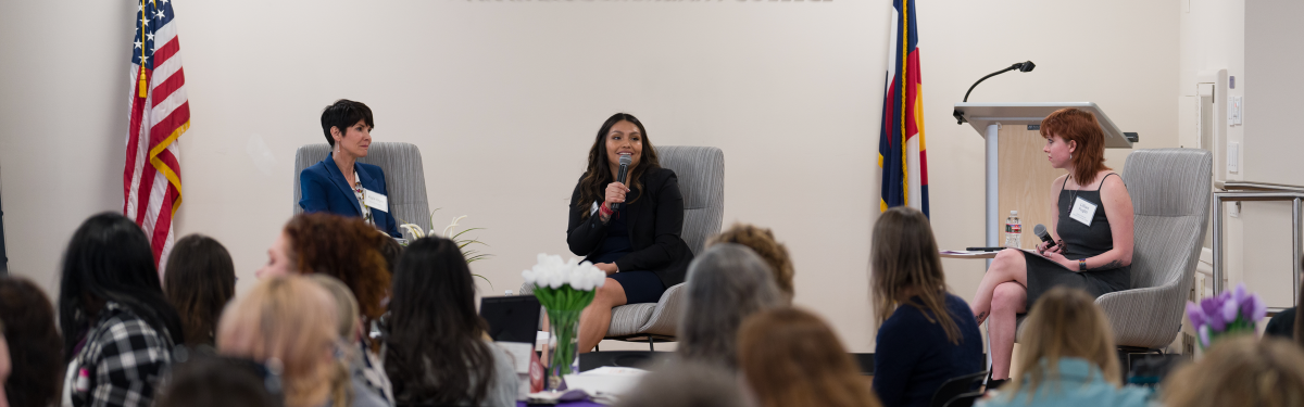 Women in Leadership Luncheon at ACC's Littleton Campus.