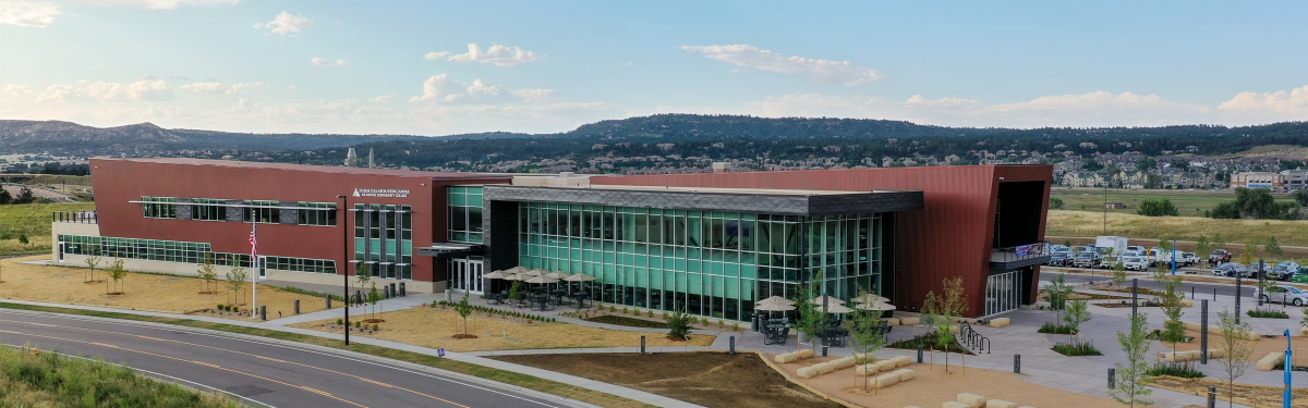 ACC's Sturm Collaboration Campus at Castle Rock exterior building 