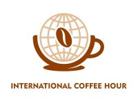 International Coffee Hour (globe in a coffee cup graphic)