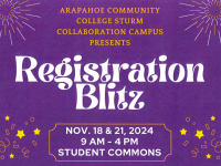 Registration Blitz flyer