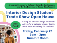 Interior Design Trade Show flyer