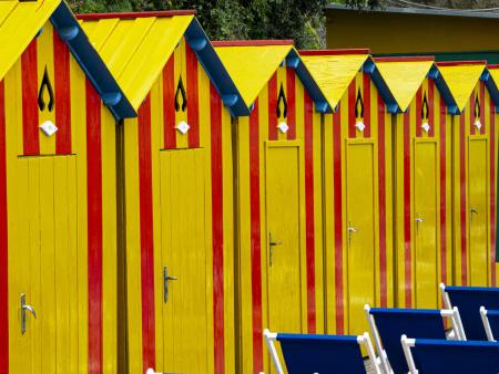 Cathie Evans - Sorrento Beach Hut - Sorrento, Italy