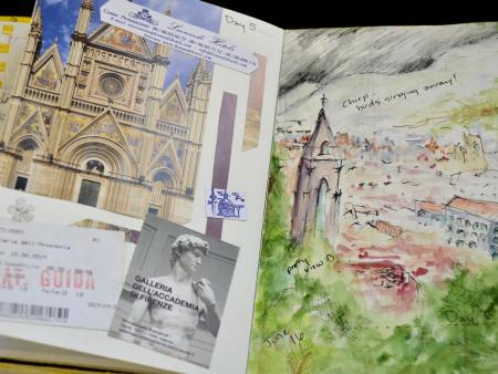 Noelle Heaston - Sketchbook - Italy 2019