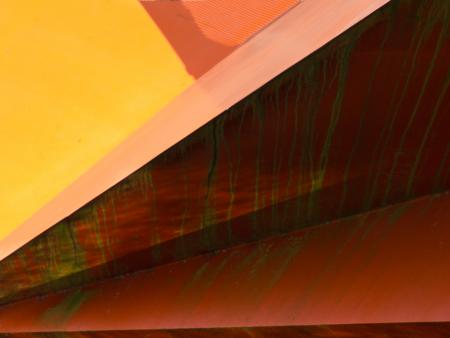 Kathie C Ballah - Red Bridge Abstract