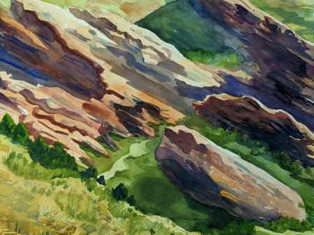 Margaret Gadway - Red Rocks