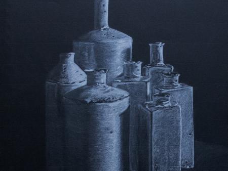 Wendy Spurlin - Bottles on Black