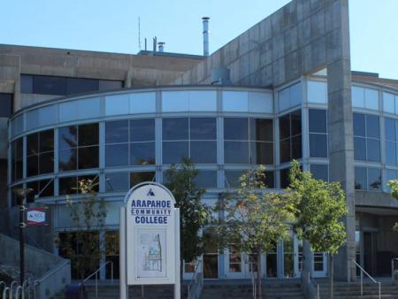 Arapahoe Community College Littleton Campus Main building.