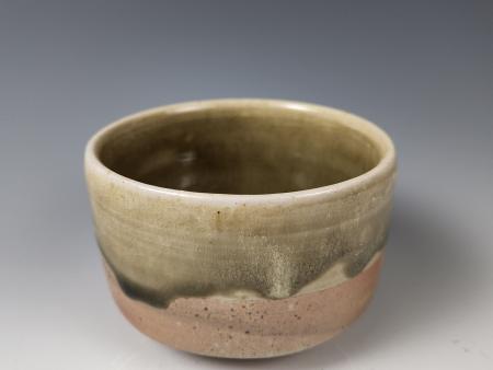 Jo Kramer Wood Fired Celedon Green Tea Bowl