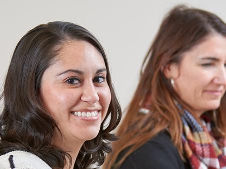 ACC students sitting in a classroom during lecture.