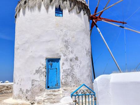 Trish Sangelo Mykonos Windmill