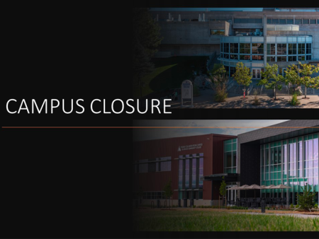 campus closure