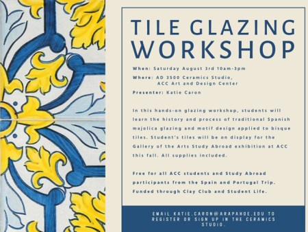 Tile Glazing Workshop