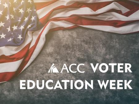 ACC Voter Education Week (American Flag)