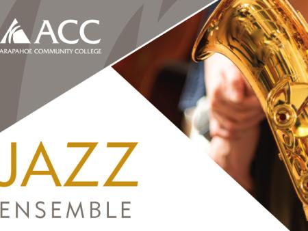 ACC Jazz Ensemble - saxophone with hands near it