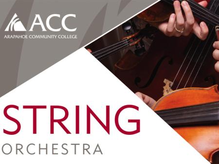 ACC String Orchestra - hands on a violin and a cello