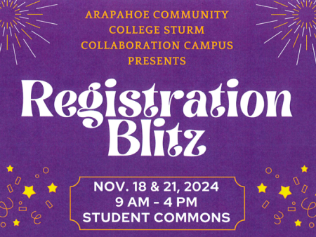 Registration Blitz flyer