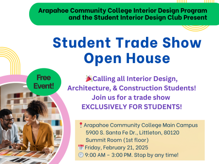 Interior Design Trade Show flyer