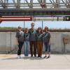 ACC and RRCC RockSat-X ‘23-’24 team on the launch pad posing for picture