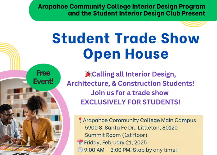 Interior Design Trade Show flyer